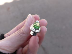 ろうかん翡翠ペンダント