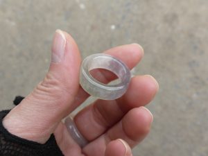 氷翡翠リング