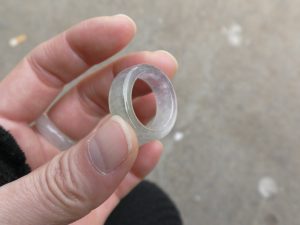 氷翡翠リング