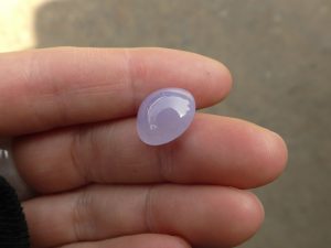 ラベンダー氷翡翠ルース