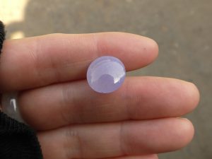 ラベンダー氷翡翠ルース