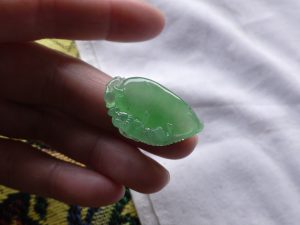 氷翡翠カービング