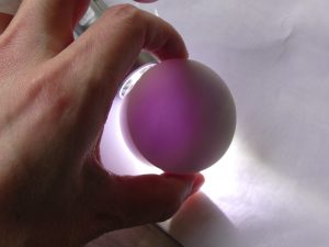 ラベンダー翡翠原石