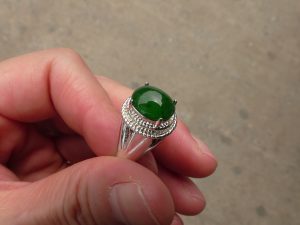 ろうかん翡翠ルース