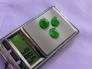 ろうかん翡翠３セットルース