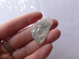 氷翡翠カービング