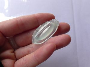 氷翡翠カービング