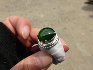ろうかん翡翠ルース