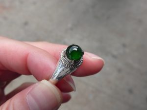 ろうかん翡翠ルース