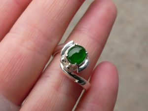 ろうかん翡翠セットルース