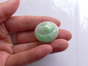 くりぬき翡翠リング＆ペンダント