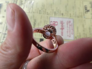 ラベンダー翡翠ルース