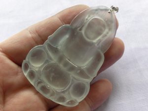 氷翡翠カービング