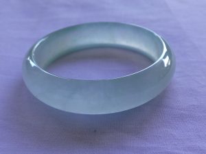 高級氷翡翠バングル