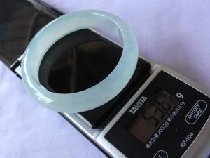 高級氷翡翠バングル