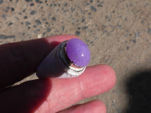 ラベンダー翡翠ルース