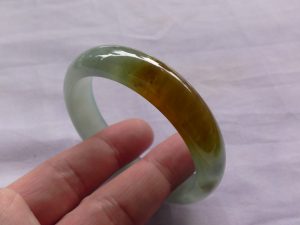 高級氷翡翠バングル