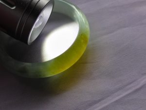 高級氷翡翠バングル