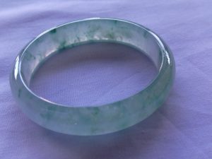高級氷翡翠バングル
