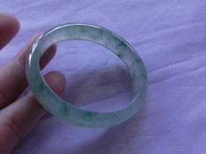高級氷翡翠バングル