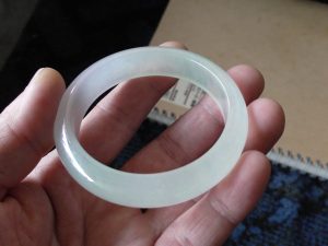 高級氷翡翠バングル