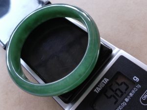 本翡翠バングル