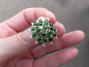 ろうかん翡翠ペンダント