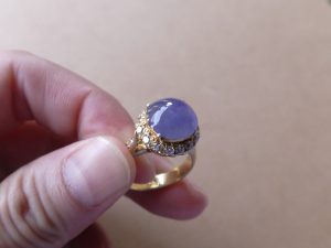 ラベンダー翡翠ルース　ふらの