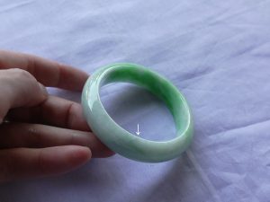 本翡翠バングル