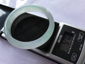 高級氷翡翠バングル