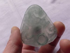 高級氷翡翠カービング