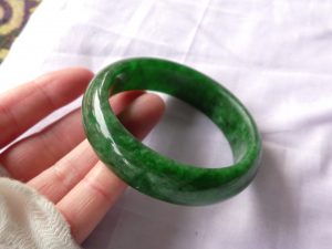 老坑翡翠バングル