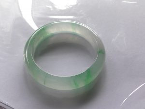 高級氷翡翠バングル