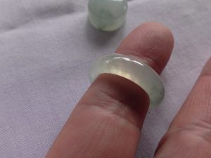 高級氷翡翠リング
