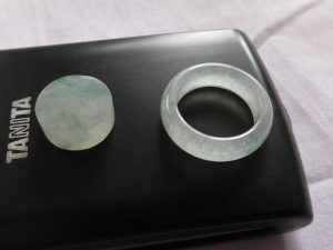 高級氷翡翠リング