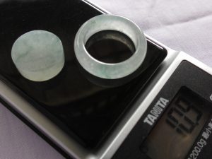 高級氷翡翠リング