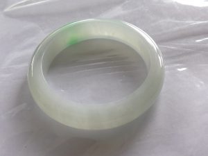 高級氷翡翠バングル