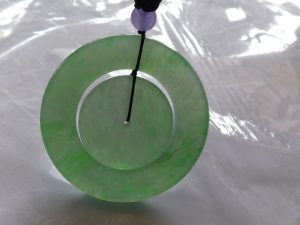 ろうかん翡翠ペンダント