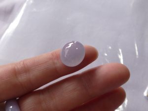 ラベンダー翡翠ルース