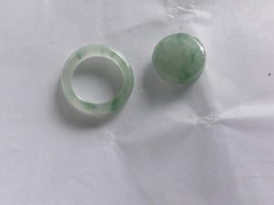 氷翡翠リング