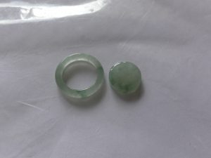 氷翡翠リング