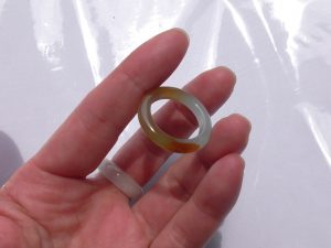 高級黄翡翠リング