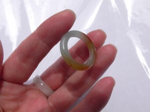 高級黄翡翠リング