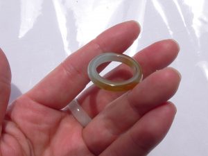 高級黄翡翠リング