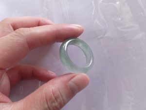 氷翡翠リング