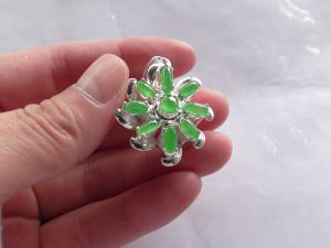 ろうかん翡翠ペンダント