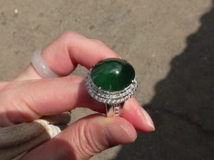 ろうかん翡翠ルース