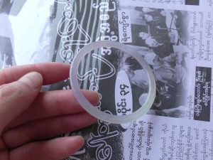 アイスラベンダープリンセスバングル