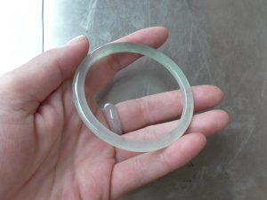氷翡翠プリンセスバングル