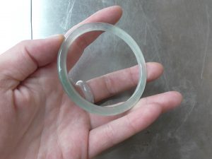 氷翡翠プリンセスバングル